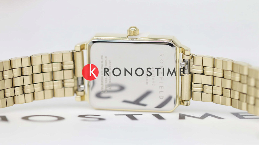Часы Rosefield The Octagon XS OCGSG-O82 — нержавеющая сталь с pvd-покрытием, женские