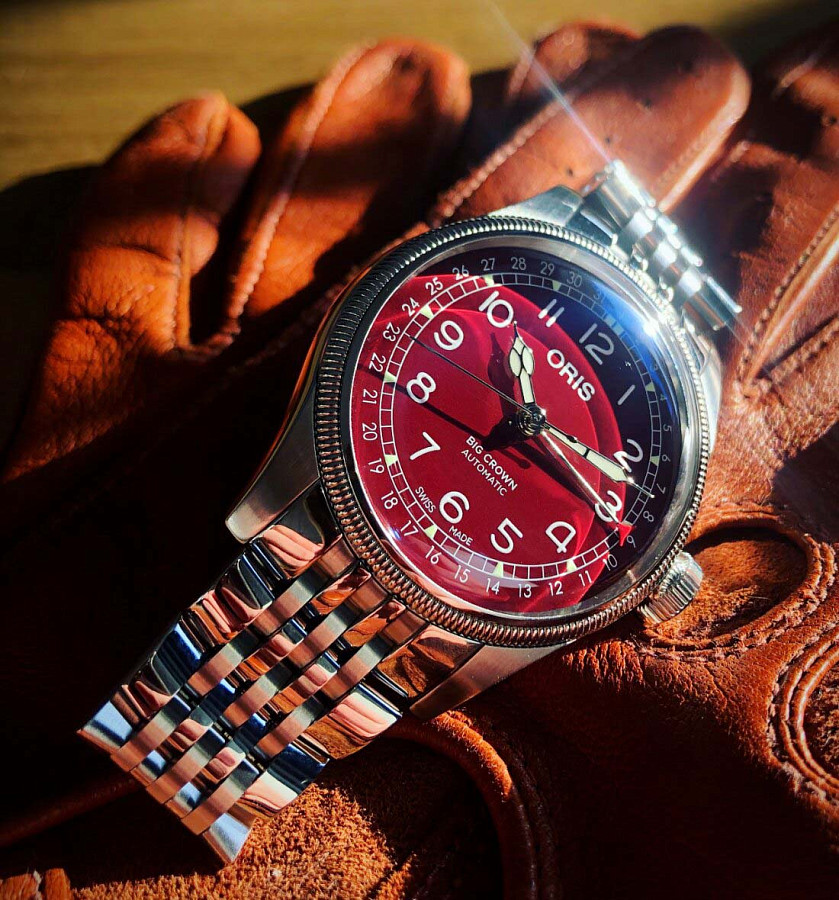 Часы Oris Big Crown Pointer Date 01 754 7741 4068-07 8 20 22 — нержавеющая сталь, мужские