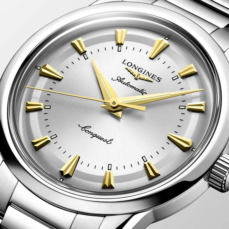 Часы Longines Conquest Heritage L1.649.4.72.6 — сталь металл, Швейцария