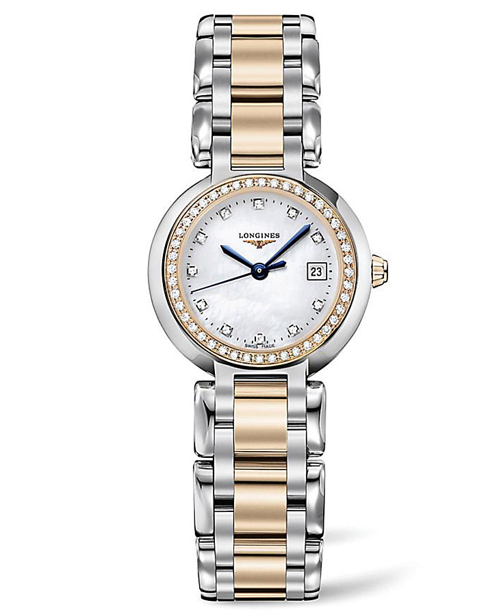 Часы Longines PrimaLuna L8.110.5.89.6 — женские, белый
