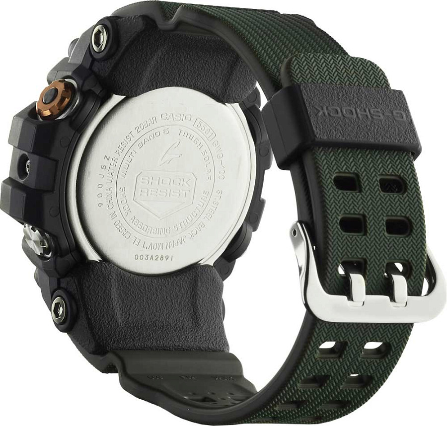 Часы Casio G-Shock GSG-100-1A3 — металл пластик сталь, Япония