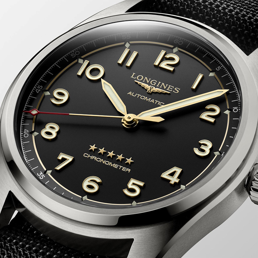 Часы Longines Spirit L3.811.1.53.2 — Швейцария, механические
