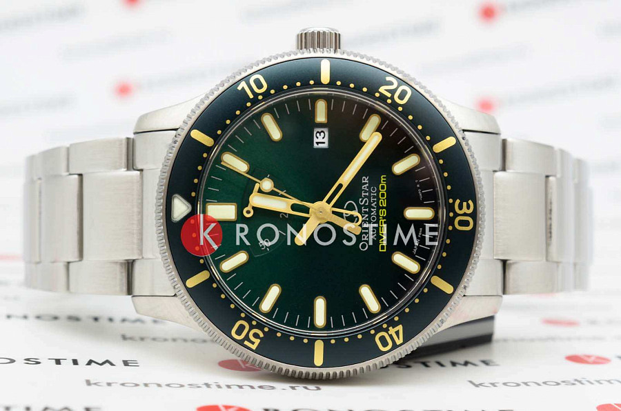 Часы Orient Star RE-AU0307E (RK-AU0307E) — механические, металл сталь