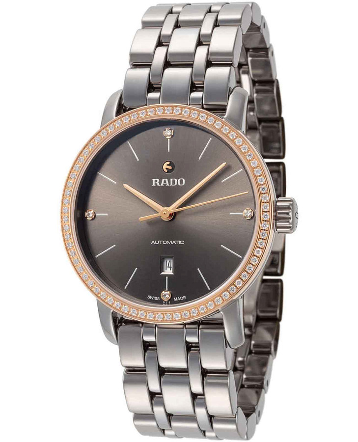 Часы Rado Diamaster R14097717 — женские, серый