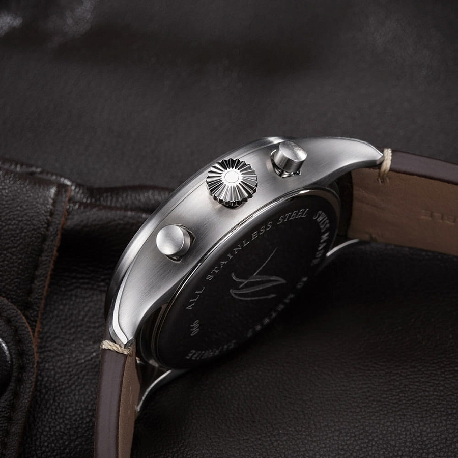 Часы Aerowatch Les Grandes Classiques 79990 AA03 — сталь металл, Швейцария