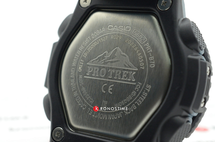 Часы Casio Pro Trek PRT-B70-2 — Япония, кварцевые