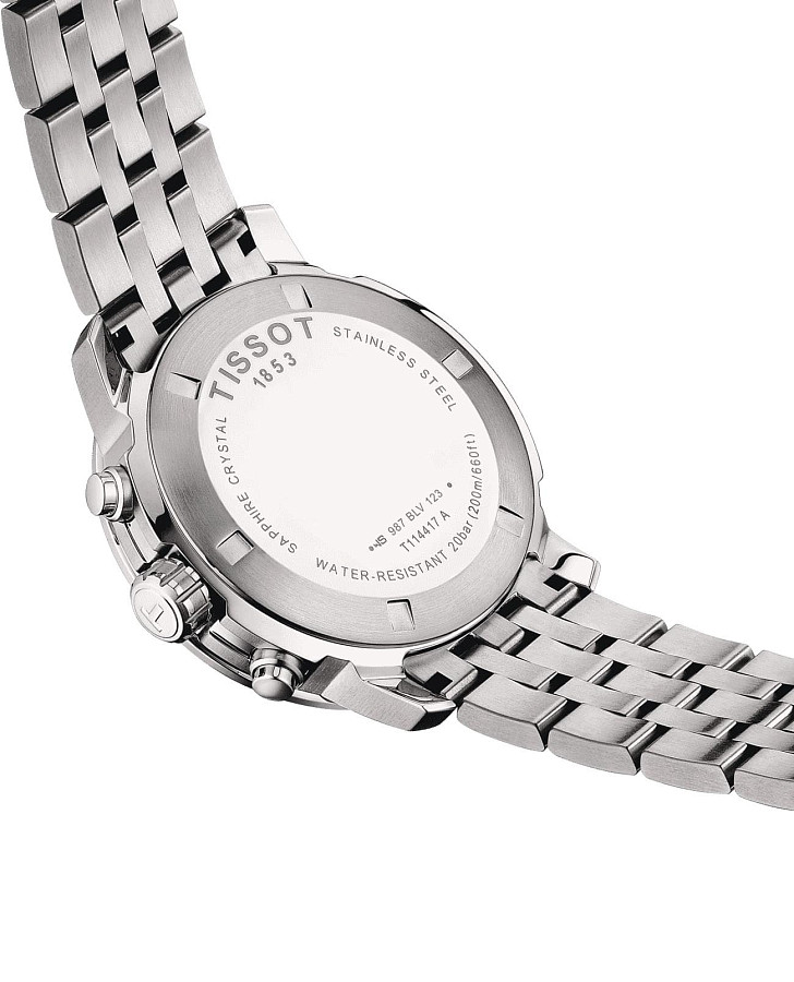 Часы Tissot PRC 200 Chronograph T114.417.11.057.00 — Швейцария, кварцевые