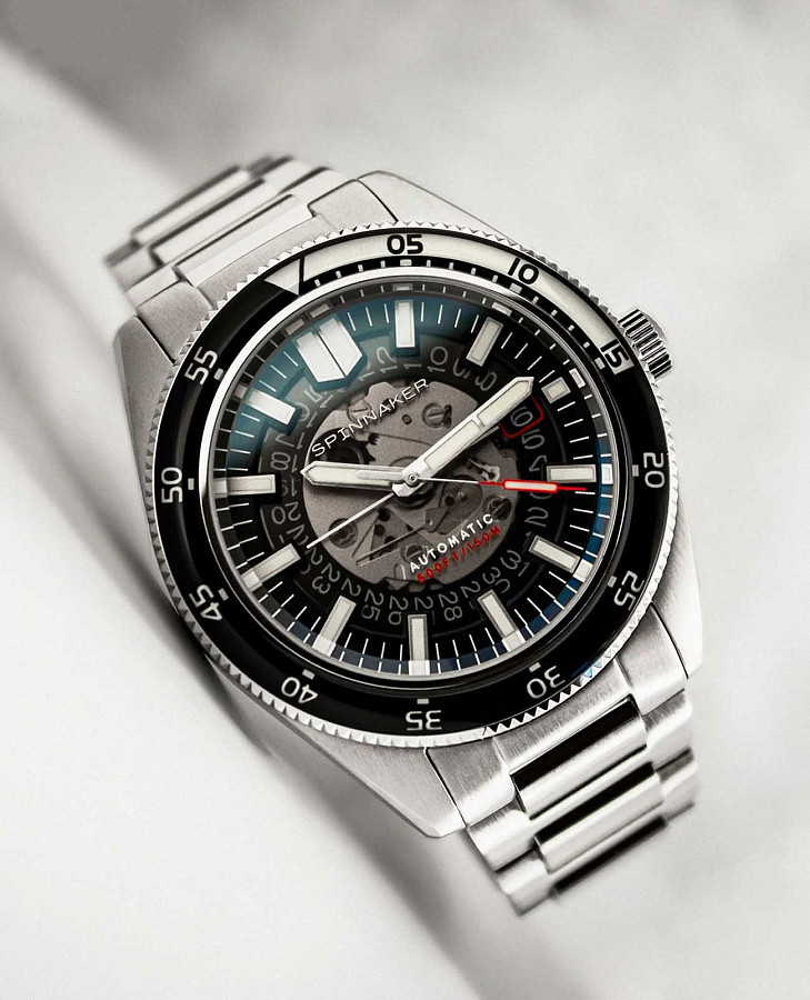 Часы Spinnaker Fleuss SP-5118-11 — мужские, нержавеющая сталь