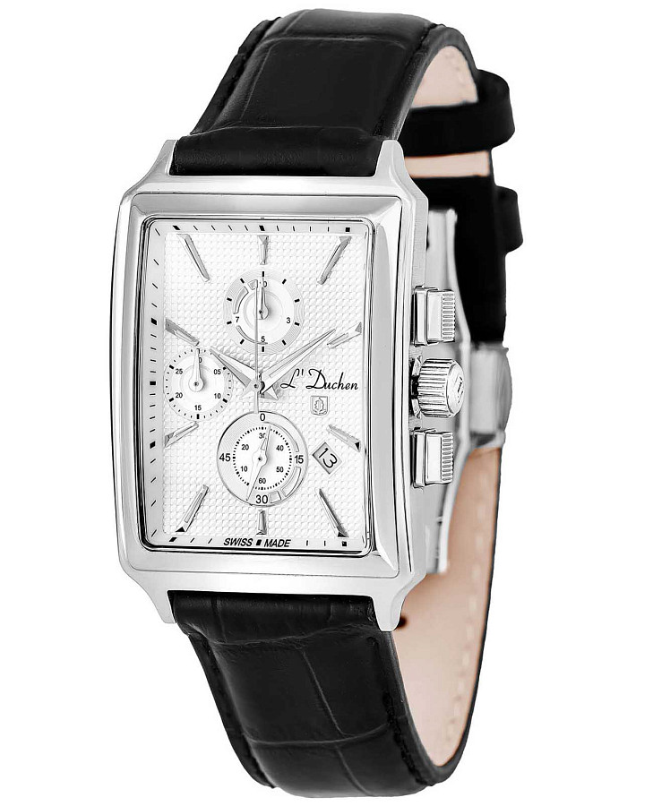 Часы L'Duchen Adventure Chrono D 612.11.33 — кожаный, мужские