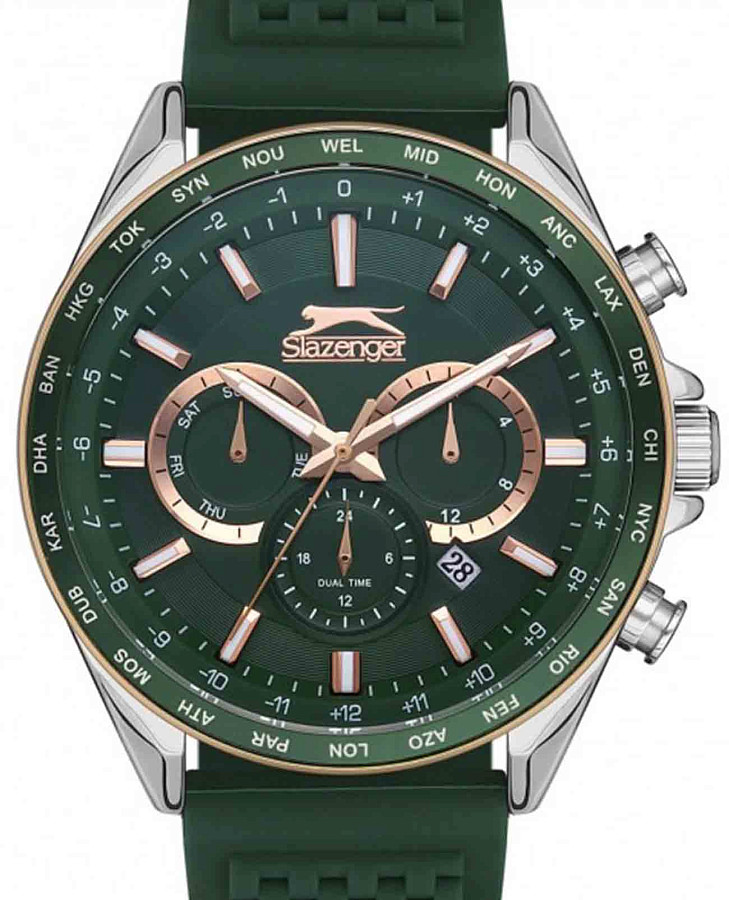 Часы Slazenger SL.09.2179.2.04 — кварцевые, суперметалл металл