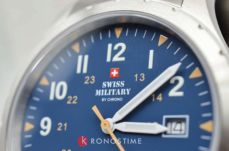 Часы Swiss Military by Chrono Classic Army SM34108.03 — нержавеющая сталь, мужские