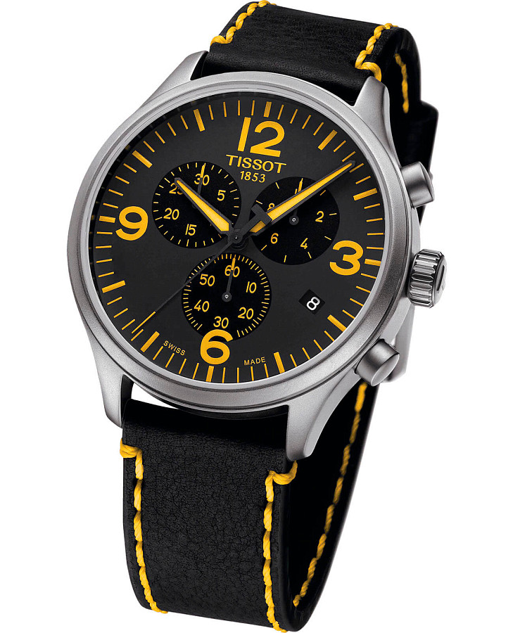 Часы Tissot Chrono XL Tour De France Collection T116.617.16.057.01 — кожаный, мужские