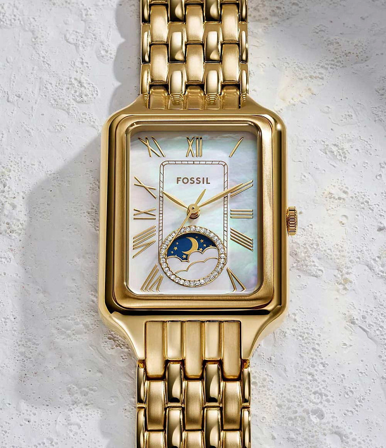 Часы Fossil Raquel ES5398 — женские, золотистый