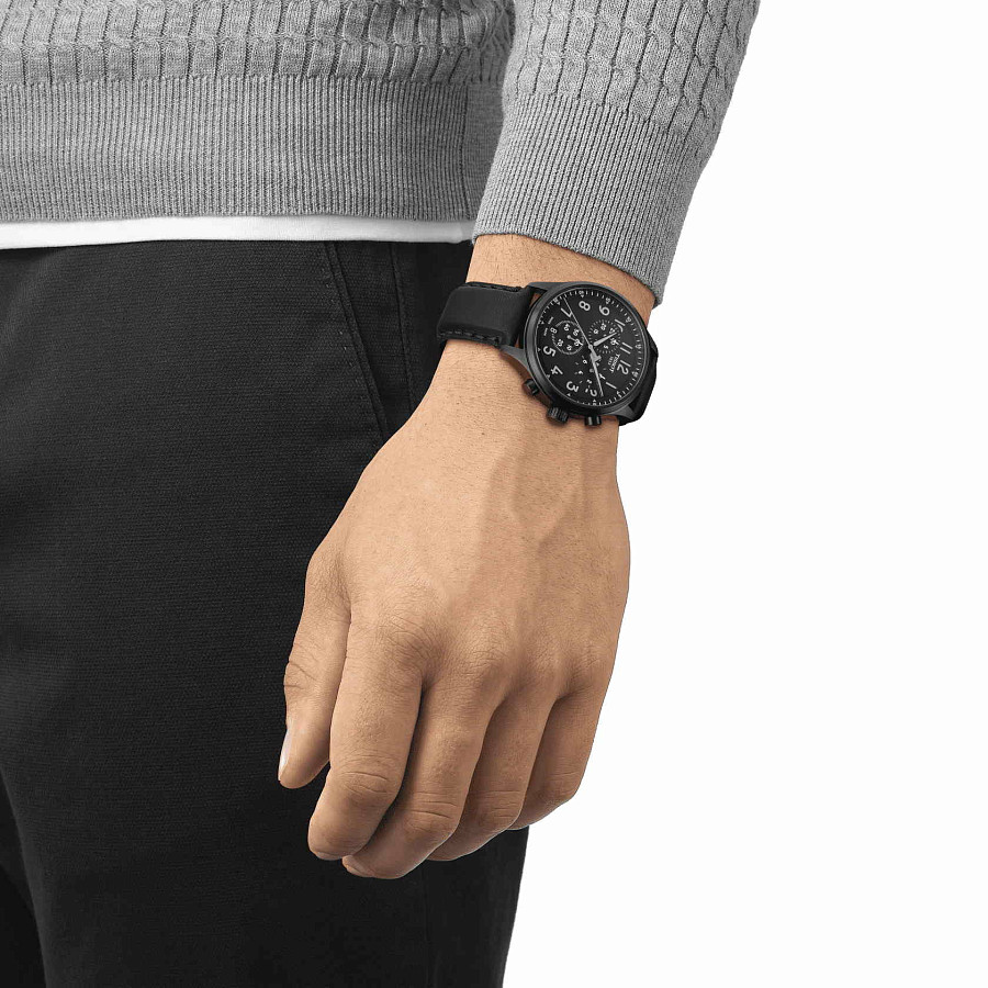 Часы Tissot Chrono XL Vintage T116.617.36.052.00 — кварцевые, сталь металл
