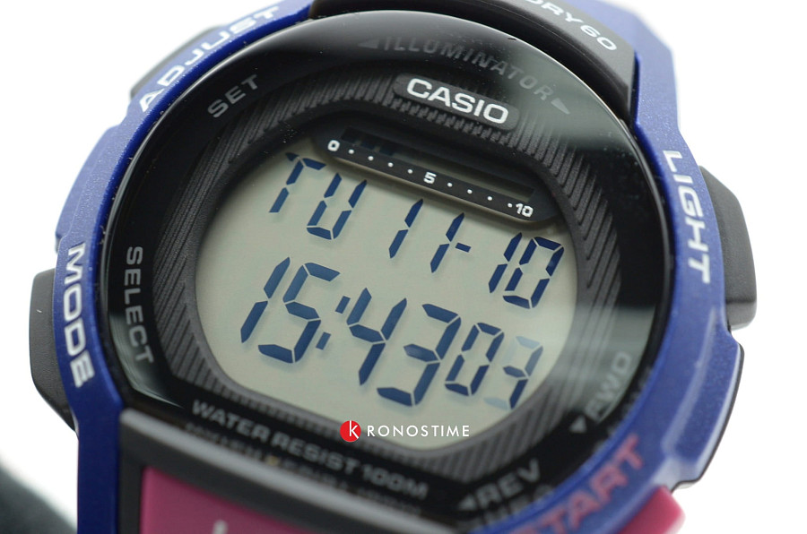 Часы Casio Collection LWS-1000H-2A — пластик, Япония
