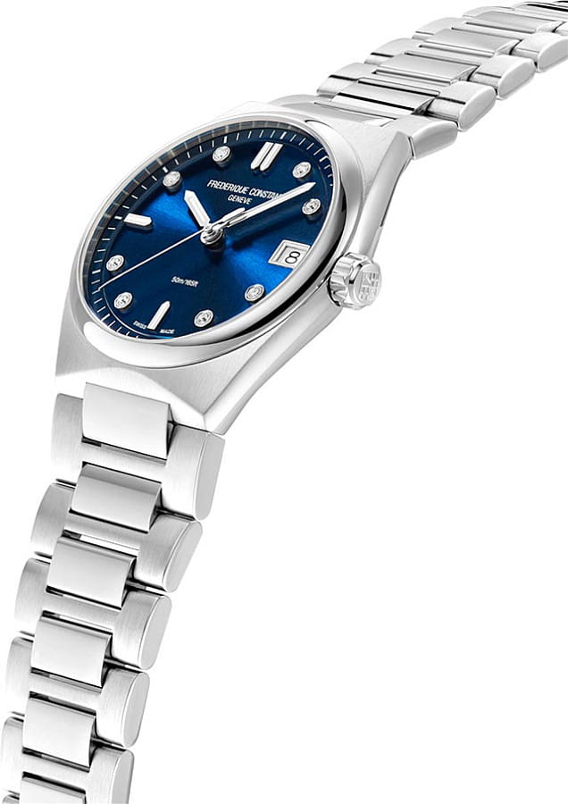 Часы Frederique Constant Highlife Ladies Quartz FC-240ND2NH6B — сталь металл, Швейцария