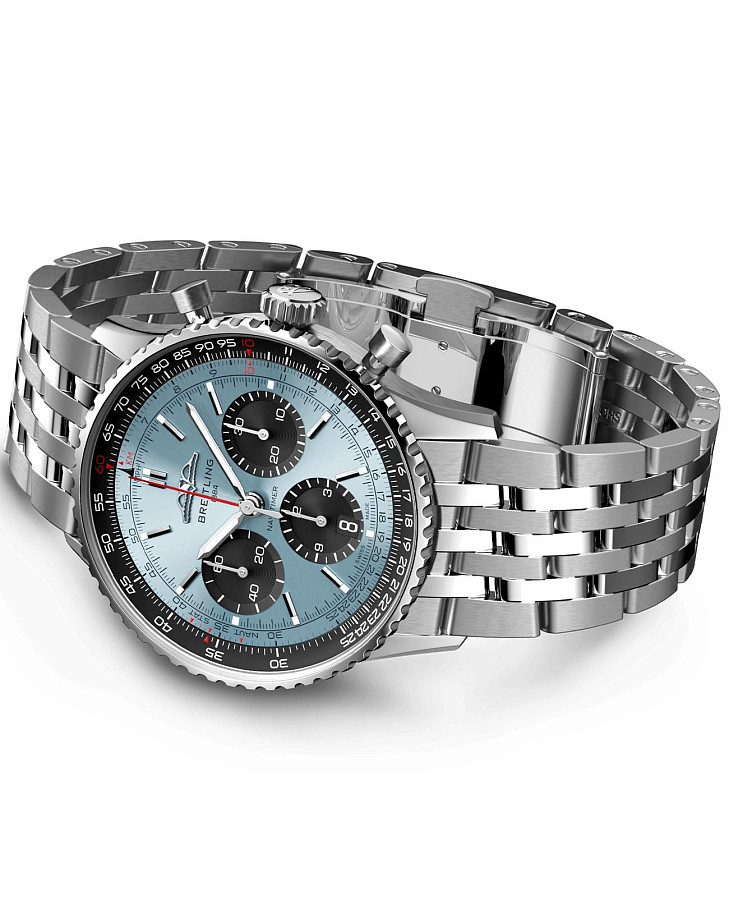 Часы Breitling Navitimer B01 Chronograph 41 AB0139241C2A1 — сталь металл, Швейцария