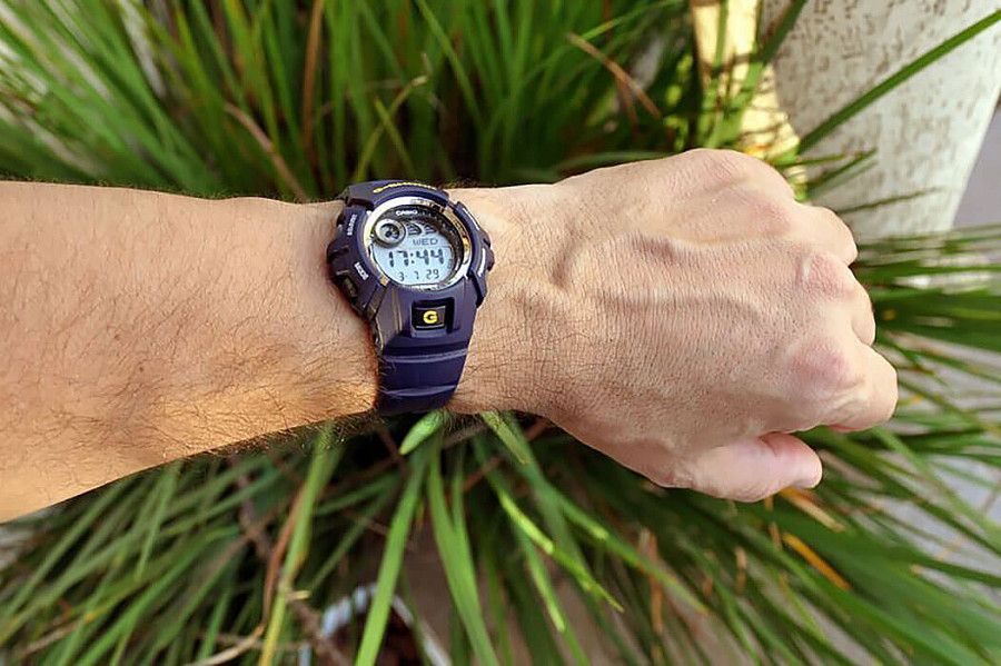 Часы Casio G-Shock G-2900F-2VER — мужские, каучук