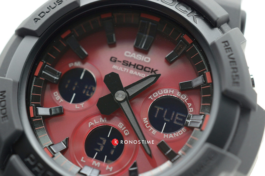 Часы Casio G-Shock GAW-100AR-1A — пластик, Япония