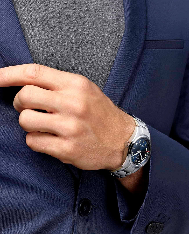 Часы Longines Spirit L3.810.4.93.6 — нержавеющая сталь, мужские