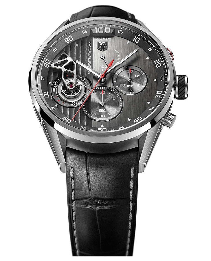 Часы TAG Heuer Carrera CAR2B82.FC6339 — мужские, серый