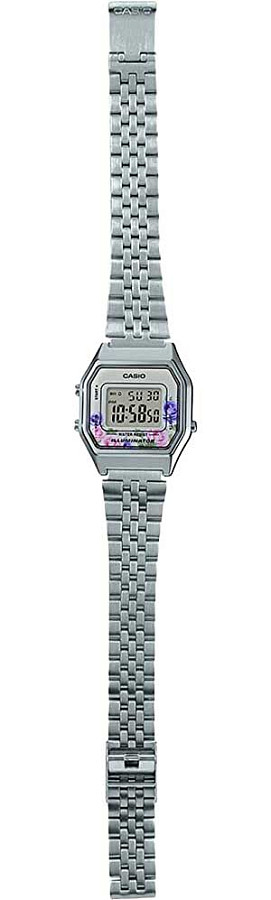 Часы Casio Vintage LA680WA-4CDF (LA680WA-4C) — нержавеющая сталь, женские