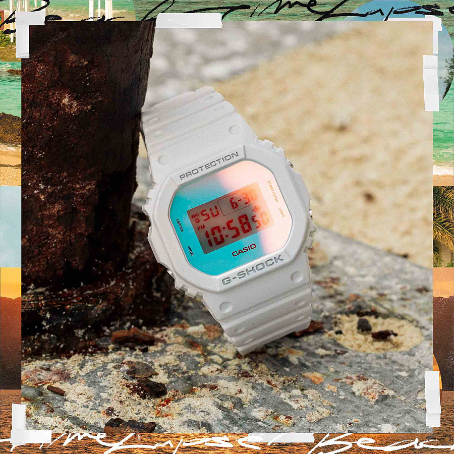 Часы Casio G-Shock DW-5600TL-7DR (DW-5600TL-7) — пластик, мужские