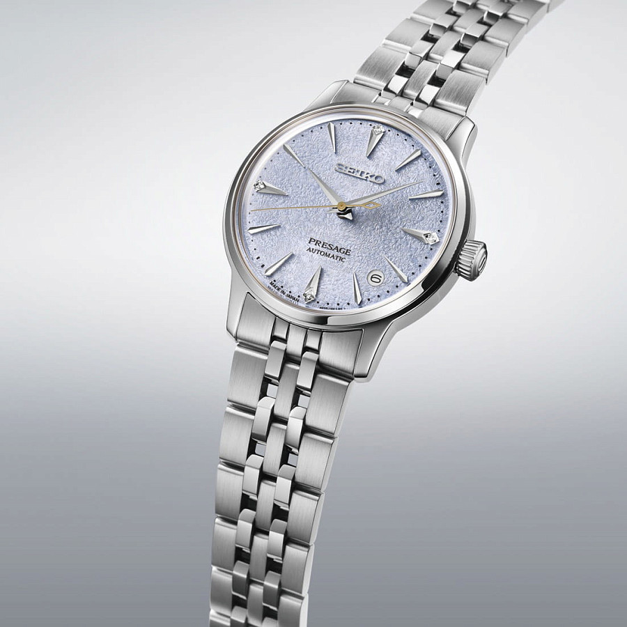 Часы Seiko Presage Cocktail Time SRPL61 — механические, металл сталь