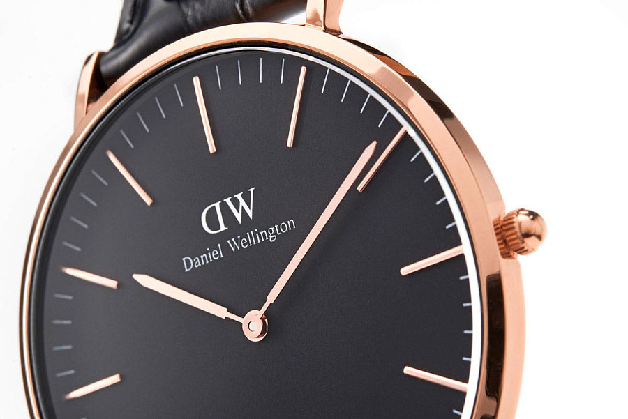 Часы Daniel Wellington Classic Black St Mawes DW00100124 — сталь металл, Швеция