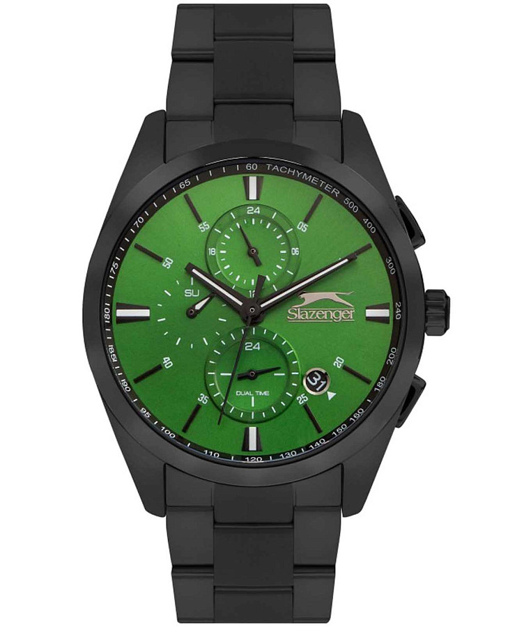 Часы Slazenger SL.09.2215.2.01 — мужские, зеленый