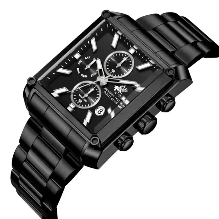 Часы Beverly Hills Polo Club BP3868X.650 — кварцевые, сталь металл