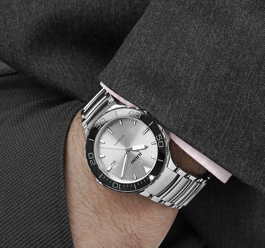 Часы Rado Centrix Automatic R30002113 — сталь металл, Швейцария
