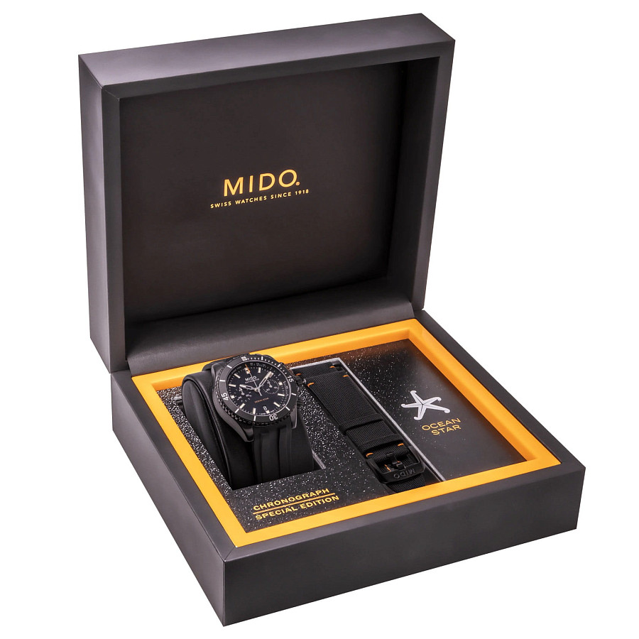 Часы Mido Ocean Star Chronograph M026.627.37.051.00 — механические, Швейцария, мужские