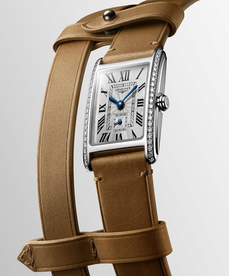 Часы Longines DolceVita L5.255.0.71.B — кожаный, женские
