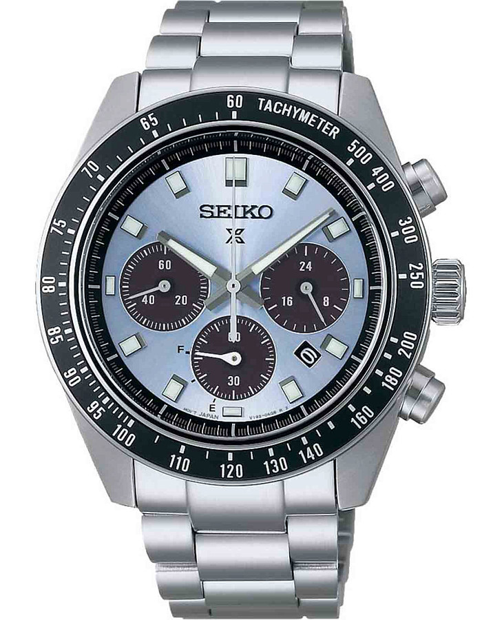 Часы Seiko Prospex Speedtimer SSC935P1 — мужские, синий