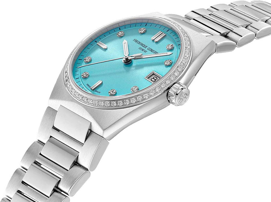 Часы Frederique Constant Highlife FC-240LBD2NHD6B — сталь металл, Швейцария