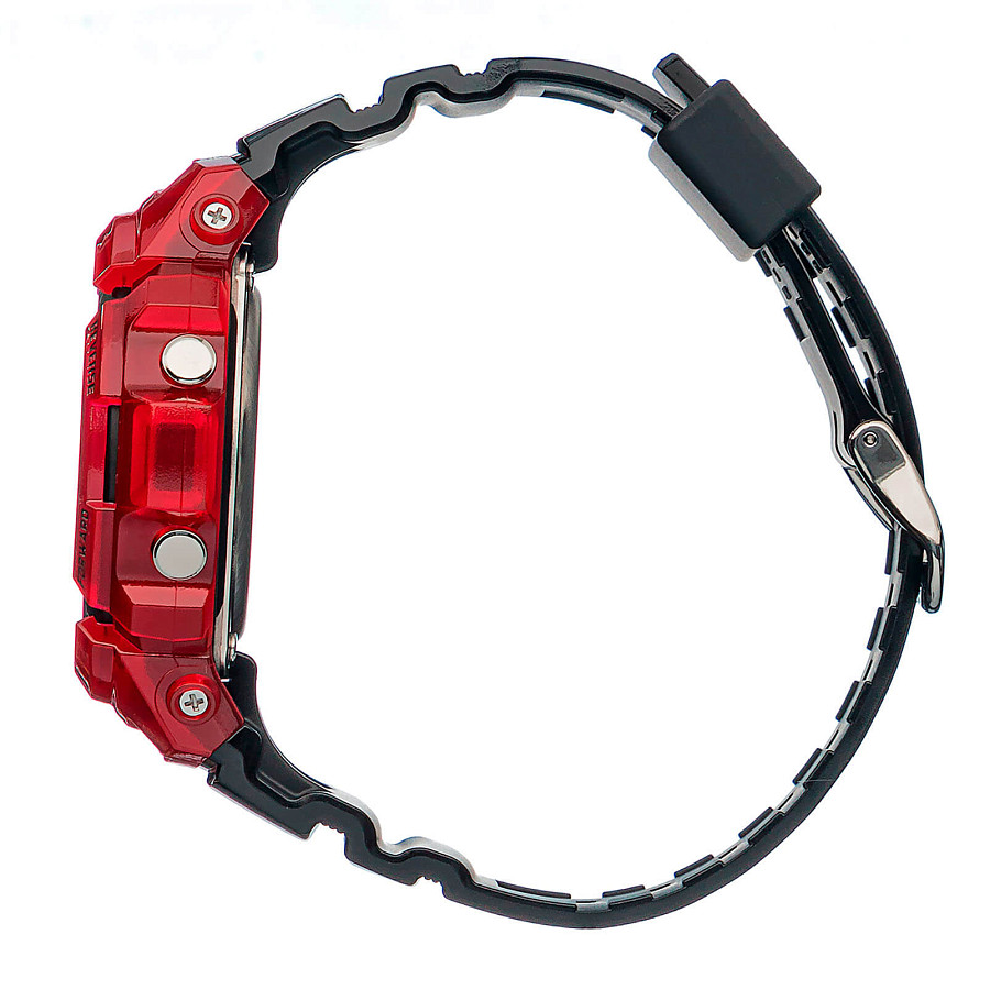 Часы Casio G-Shock AWG-M100SRB-4A — электронные, пластик