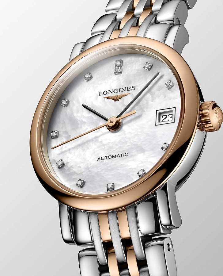 Часы Longines Elegant Collection L4.309.5.87.7 — металл сталь золото, Швейцария