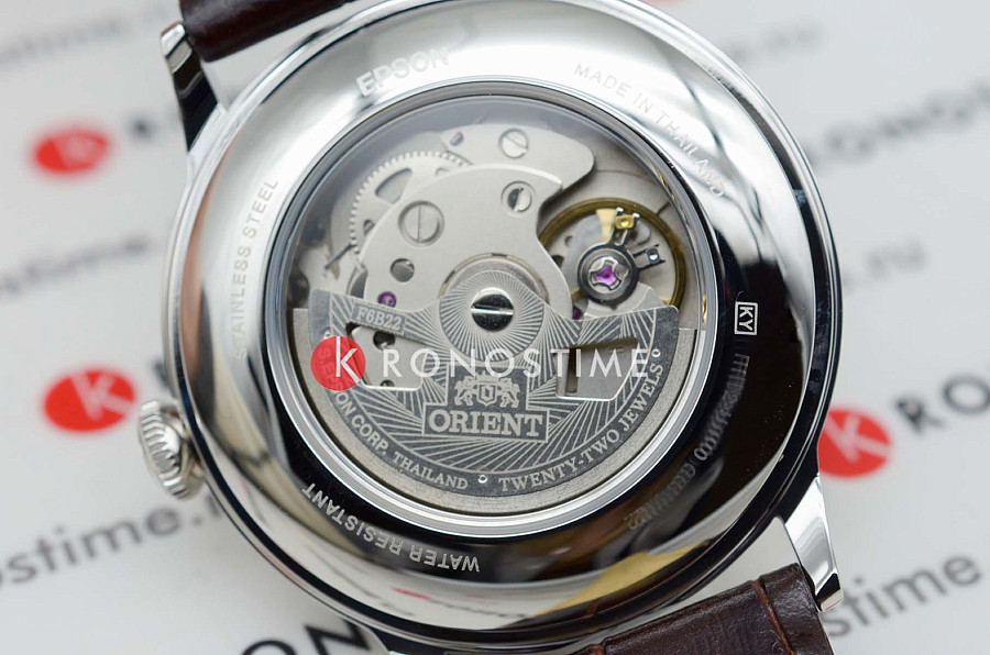 Часы Orient Classic Automatic RA-AK0702Y (RN-AK0702Y) — мужские, кожаный