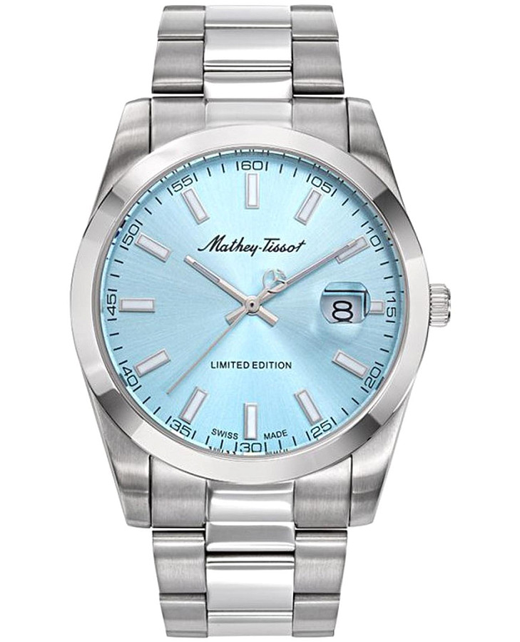 Часы Mathey-Tissot Mathy H451BU — мужские, голубой