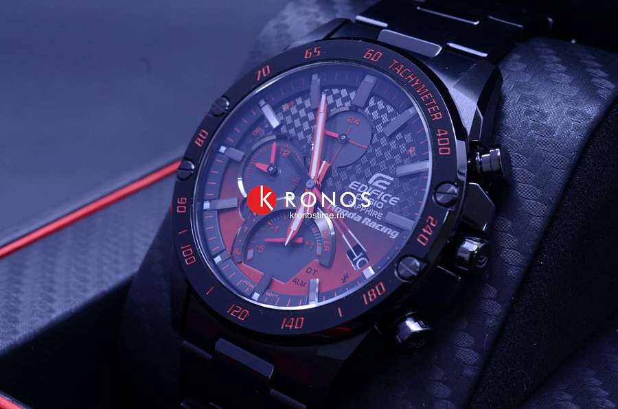 Часы Casio Edifice EQB-1000HR-1A — мужские, черный