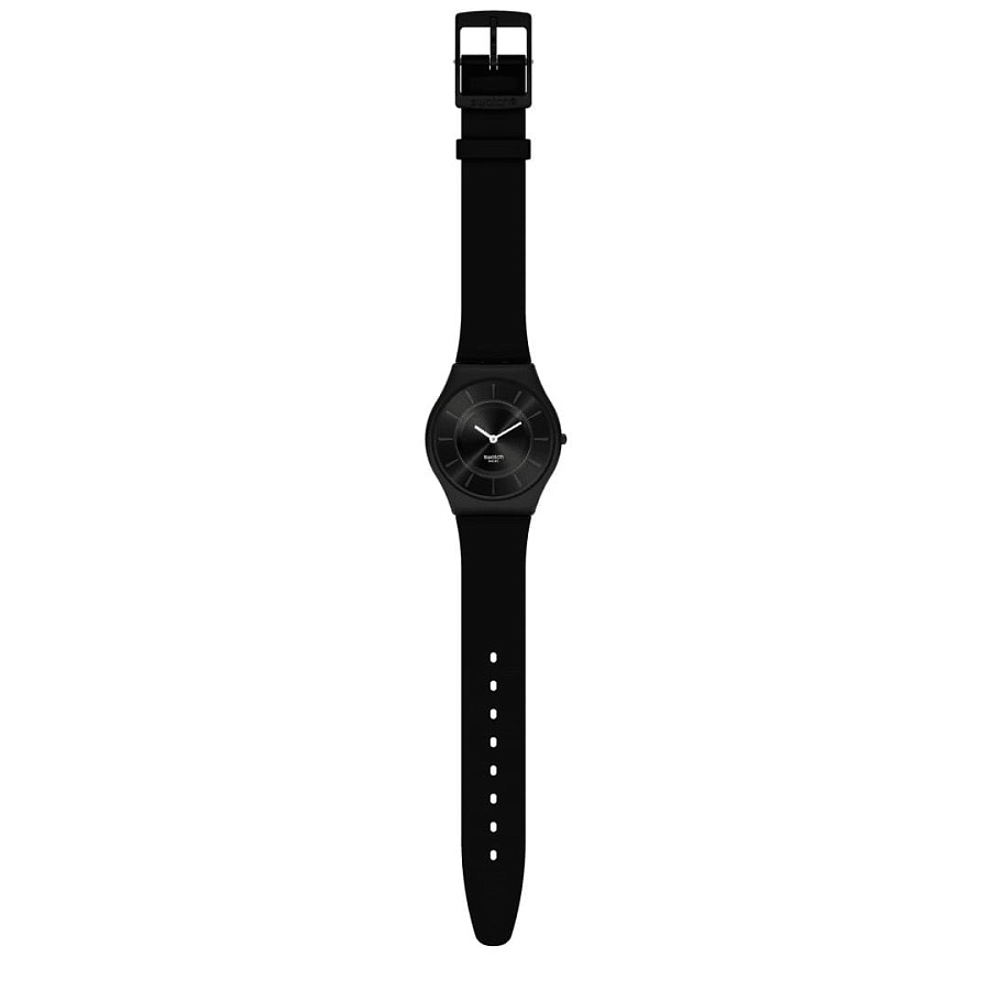 Часы Swatch Skin Classic Biosourced SS08B100-S14 — кварцевые, пластик
