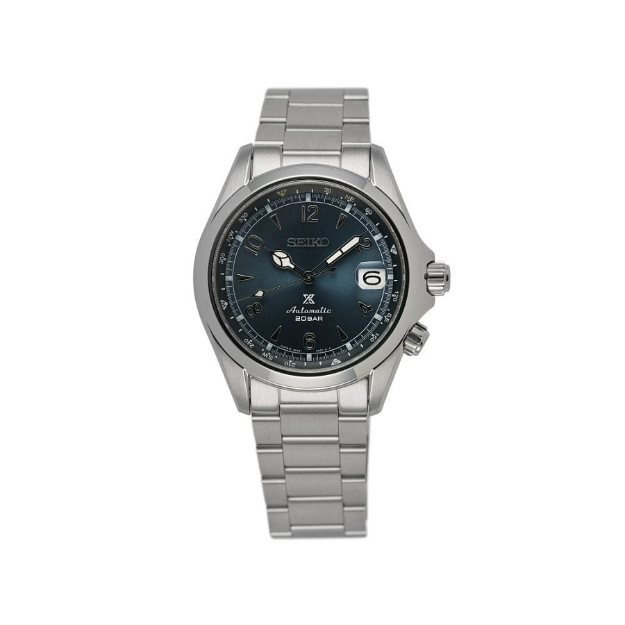 Часы Seiko Alpinist SPB197J1 — механические, металл сталь