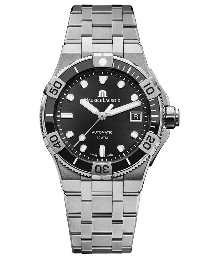 Часы Maurice Lacroix Aikon Venturer AI6057-SSL22-330-1 — женские, черный