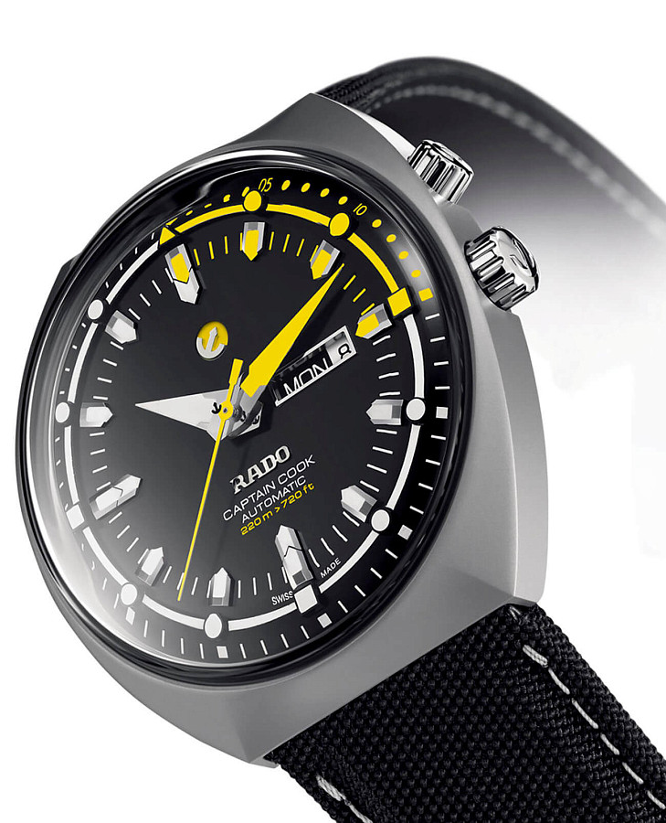 Часы Rado Captain Cook MKIII R33030176 — титан металл, Швейцария