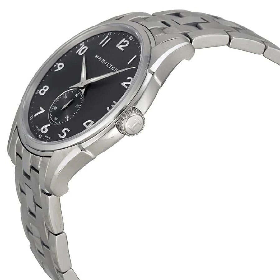 Часы Hamilton Jazzmaster Thinline Small Second Quartz H38411183 — кварцевые, сталь металл