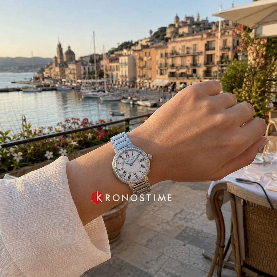 Часы Maurice Lacroix Fiaba FA1306-SD502-110-1 — кварцевые, металл сталь