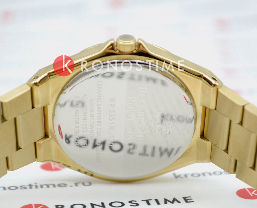 Часы Beverly Hills Polo Club BP3351X.130 — сталь с ip покрытием, женские