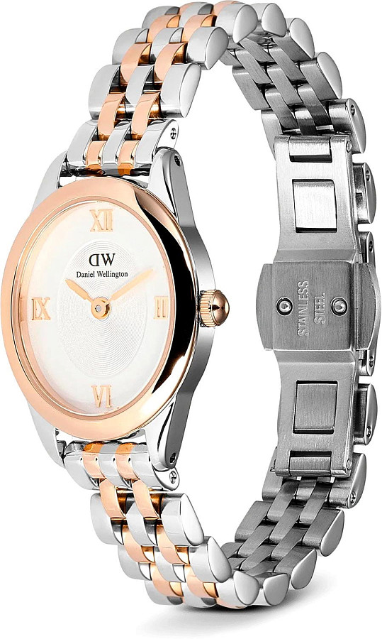 Часы Daniel Wellington Ophelia Mini Two Tone Rose Gold DW00100810 — нержавеющая сталь с pvd-покрытием, женские