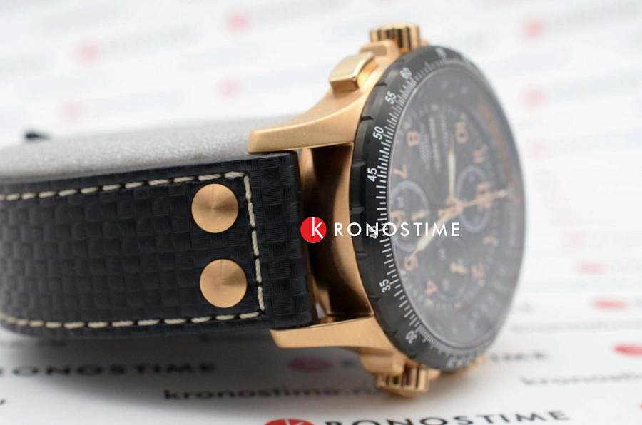 Часы Hamilton Khaki Aviation X Wind Day Date Auto Chrono H77696793 — кожаный, мужские